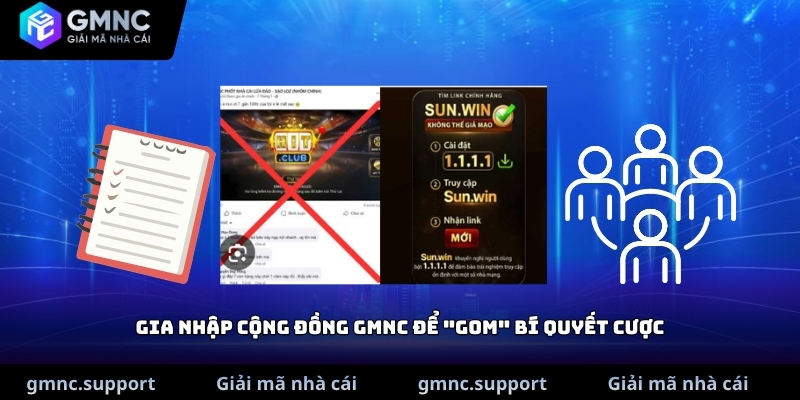 Gia nhập cộng đồng GMNC để 